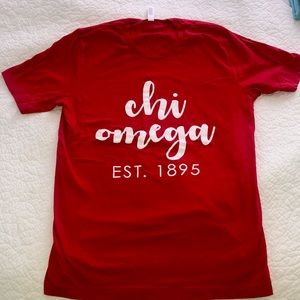 CHI OMEGA tee shirt